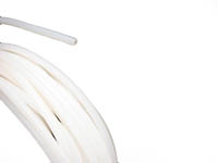 Silicone Tubing, .19" ID x .39" OD, Sold by the foot