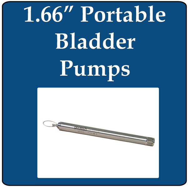 1.66" OD Dedicated Stainless Steel Bladder Pumps