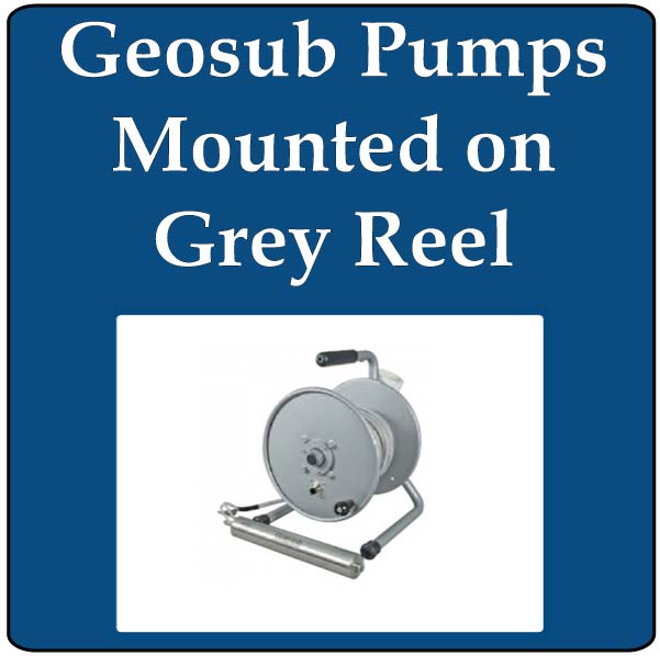 Geosub Pump & Wire Mounted on Small Grey Real