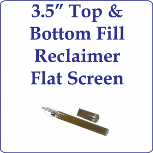 3.5" Top and Bottom Fill Reclaimer, Flat Screen